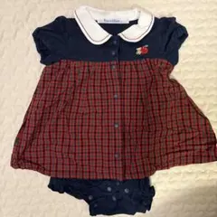ファミリア　ワンピース型ロンパース