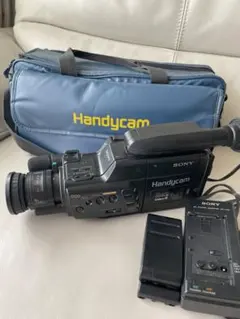 ジャンク　まとめ　sony ビデオカメラ　mini-DV Hi-8 ジャンクCCD-V50 SONY 8mmビデオカメラ 326. Hi8 ケース付 - メルカリ