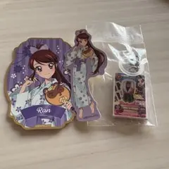 アイカツ 紫吹蘭 アトレ限定シール めじるしアクセサリー