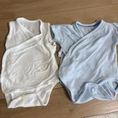 60 肌着　ロンパース　メッシュ　春　夏　エアリズム