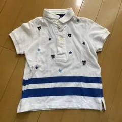 ミキハウス　ダブルビー　ポロシャツ　90