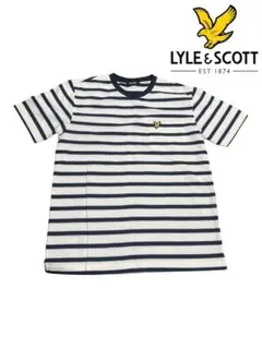 t*4様 ライル＆スコットLyle&Scott ボーダーTシャツ　L ゴルフ　ほのサムネイル