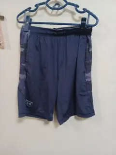 アンダーアーマー ネイビー ショートパンツLサイズUAランニングなどに