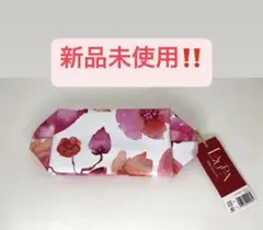 新品未使用 LAURA ラウラ・ボックスポーチ 花柄ポーチのサムネイル