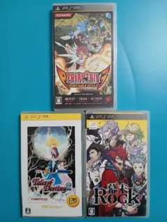 PSP ソフト まとめ売り セット 3本　説明書不足あり