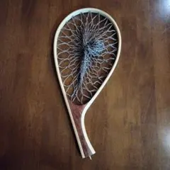 ハンドメイドランディングネット　125 インスタネット クレモナ ランディングネット 花梨グリップ 釣り たも網 伸縮　折り畳み カリン 花梨瘤 杢目 木製 高級 サムライクラフト  オリジナル ロゴ ハンドメイド 釣り フィッシング アウトドア | SAMURAI CRAFT サムライクラフト