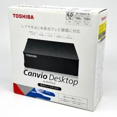 新品未開封 TOSHIBA 外付HD Canvio Desktop 6.0TBのサムネイル