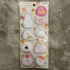 正規品　しまえなが　もっちりシール　だいふくエナガ