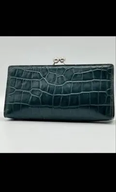 ✨美品✨BURBERRY バーバリー クロコ型押し ポーチ がま口