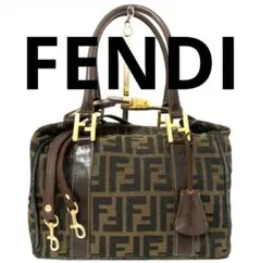 希少　良品　FENDI フェンディ　ショルダーバッグ　トートバッグ　FF ズッカ
