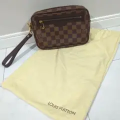 LOUIS VUITTON ルイ ヴィトン ダミエ ポシェット　セカンドバック