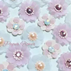 9月限定SALE￥680→￥550‎✿P-101立体お花シール✿クラフトパンチ