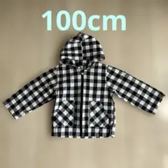 TORRENTIAL チェック柄 ジップアップパーカー 100cmのサムネイル
