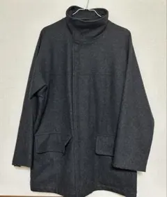 DKNY　ダナキャラン　ハイネック　ウールコート　ヴィンテージコート