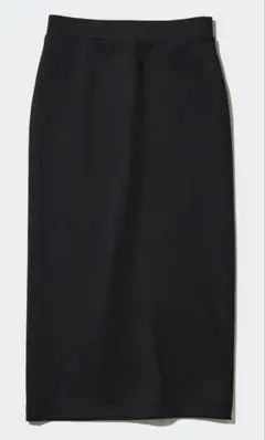 ユニクロ　ドライスウェット　ナローマキシスカート