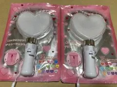 ハート型ペンライト　2本セット　ルミハート　ルミハ