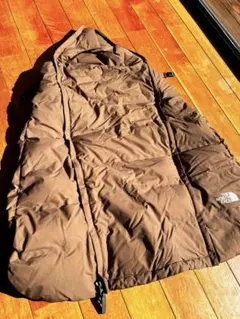 [美品] ノースフェイス　抱っこ紐カバー　ダウン　シェルブランケット　コート脱着