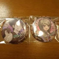 ニューダンガンロンパV3 百田解斗 赤松楓 缶バッジセット ダイソー DAISO
