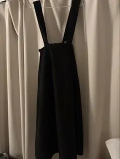 MARY QUANT サロペット ダークグリーン ブラック - メルカリ