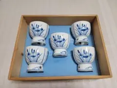 有田焼　煎茶揃 5個セット(アンティーク)