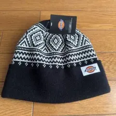 Dickies 幾何学模様 ニット帽 57-59cm ☆新品未使用品