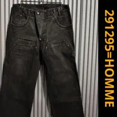 Y2K archive 291295=HOMME デニム ダブルニー 墨フェードのサムネイル