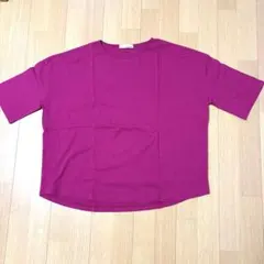 SHOO・LA・RUE 半袖Tシャツ ピンクパープルのサムネイル