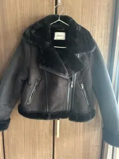 Stradivarius ブラック ライダースジャケット S