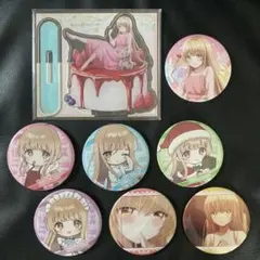 お隣の天使様　真昼Birthdayくじ　アクスタ×1　缶バッジ×7　計8点セット お隣の天使様 真昼Birthdayくじ アクスタ×1 缶バッジ×7 計8点セット