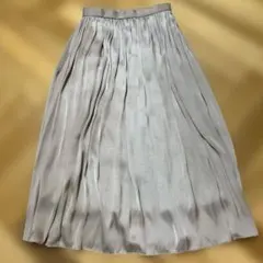 NATURAL BEAUTY BASIC フレアスカート Mサイズ ベージュ