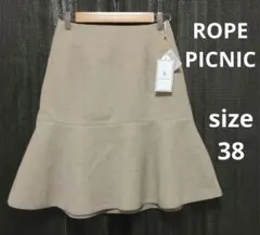ROPE PICNIC✨新品タグ付ベージュ スカートsize38