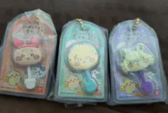 ちいかわ　ロリポップチョコチャーム　モモンガ　古本屋(カニちゃん)　ラッコ