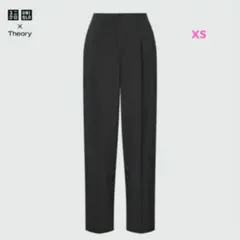 【最終価格♡】UNIQLO×theory 感動タックイージーパンツ＊ブラックXS