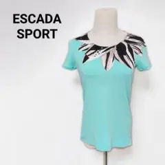 美品 ESCADA SPORT エスカーダスポーツ カットソー ビジュー XSのサムネイル