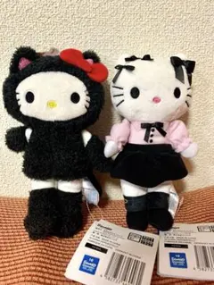 ハローキティ ぬいぐるみ あしながVer. 2種セット