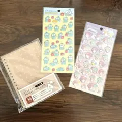 サンリオ ぷくっとシール ハンギョドン リトルツインスターズ 2枚セットシール帳