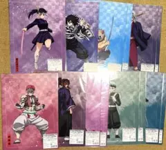 鬼滅の刃　アニプレックスオンラインくじ　E賞　クリアファイル　セット売り
