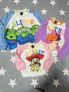 BABYDOLL エイリアン＆ロッツオ＆ジェシー トレーナー 130cm