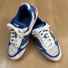 TSP 卓球用シューズ 青/白