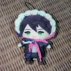 《紫ピンクミックス》にじぱぺっと ぬい服 10cm ヘッドドレス