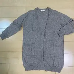 SHOO・LA・RUE グレー カーディガン