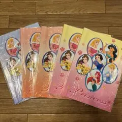 【新品未使用】ディズニープリンセス　アルバム5冊セット　フォトアルバム　A4