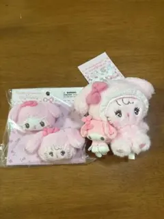 mikko×Sanrio characters ぬいぐるみマスコット2個セット - メルカリ