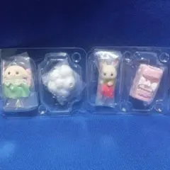 ケーキパーティ4.ショコラウサギ、お花畑のおともだち5.フローラウサギ