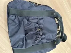 RUSSET ネイビー ロゴ入り バックパック