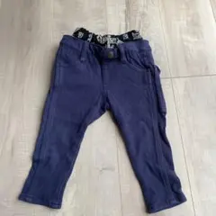 BREEZE 綿 パンツ ネイビー ブルー 80cm