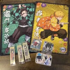 ⭐️鬼滅の刃 下敷きA4 2枚セット⭐️