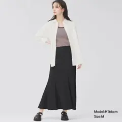 gu ジーユー マーメイドスカート 黒のサムネイル