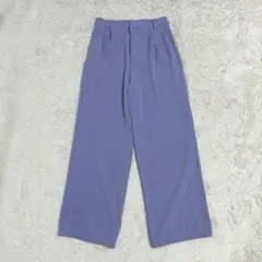 GRL センタープレスストレートパンツ