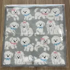 ラブラリーバイフェイラー モフモフワンチャン ハンカチ